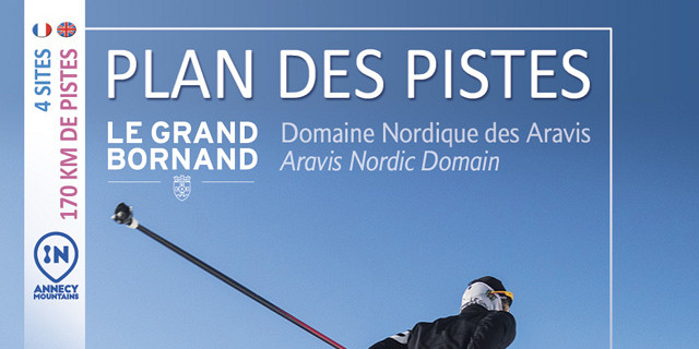 Gilles Hamchart Communication - plans des pistes de ski nordiques 87569